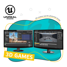 Unreal Engine 4. Игровой движок - КИБЕРшкола программирования для детей, компьютерные курсы для школьников, начинающих и подростков - KIBERone г. Астрахань