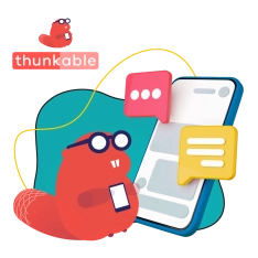 Разработка мобильных приложений в Thunkable - КИБЕРшкола программирования для детей, компьютерные курсы для школьников, начинающих и подростков - KIBERone г. Астрахань