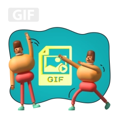 Gif-анимация - КИБЕРшкола программирования для детей, компьютерные курсы для школьников, начинающих и подростков - KIBERone г. Астрахань