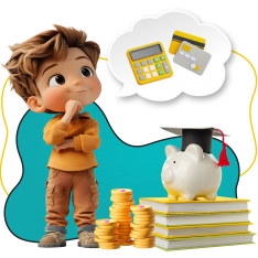 Финансовый интеллект вместе KIBERone - КИБЕРшкола программирования для детей, компьютерные курсы для школьников, начинающих и подростков - KIBERone г. Астрахань