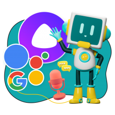 Голосовой помощник Алиса - КИБЕРшкола программирования для детей, компьютерные курсы для школьников, начинающих и подростков - KIBERone г. Астрахань