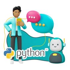 Умный чат-бот на Python на Telegram - КИБЕРшкола программирования для детей, компьютерные курсы для школьников, начинающих и подростков - KIBERone г. Астрахань