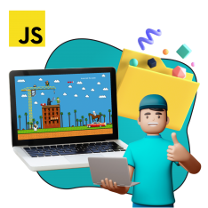 Программирование на JavaScript. Учимся создавать игры! - КИБЕРшкола программирования для детей, компьютерные курсы для школьников, начинающих и подростков - KIBERone г. Астрахань