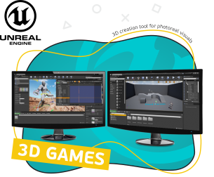 Unreal Engine 4. Игровой движок - Школа программирования для детей, компьютерные курсы для школьников, начинающих и подростков - KIBERone г. Астрахань