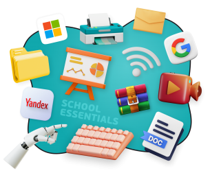 Цифровая база для школьника - КИБЕРшкола программирования для детей, компьютерные курсы для школьников, начинающих и подростков - KIBERone г. Астрахань